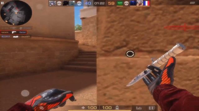 Kumo M9 Bayonet + Living Flame Gloves + TDM Gameplay смотреть онлайн
