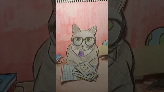 если бы котики ходили в школу?✏️ "самостоятельная работа" смотреть онлайн
