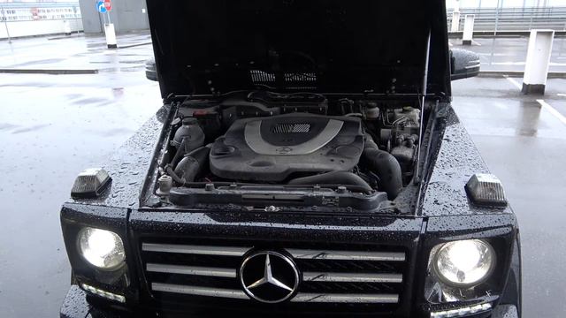 Mercedes G500 5.5 V8 2014 285Kw 388Hp Engine Sound TEST смотреть онлайн