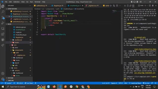 MERN STACK Multi Author Blog user register email verify backend React Node Express mongodb #94 смотреть онлайн