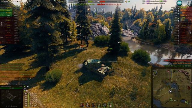 FV4005 Stage II карта Малиновка, 11.6К dmg, 6 kills. WoT 1.7.1. 2К VIDEO. смотреть онлайн