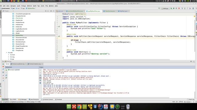 Java EE 37: WebXml 10: Фильтры смотреть онлайн