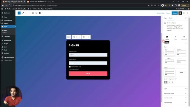 How to Create Login Form in WordPress with Redirect After Login ? - ( Part 1/10 ) смотреть онлайн