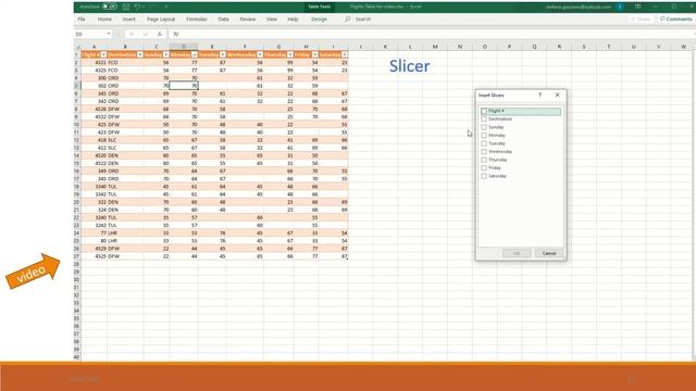 CS 110 R18 Part 3 3 MS Office Excel Tables смотреть онлайн