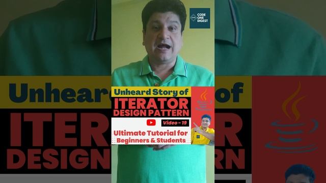 Iterator Design Pattern with Java Code Implementation Explained смотреть онлайн