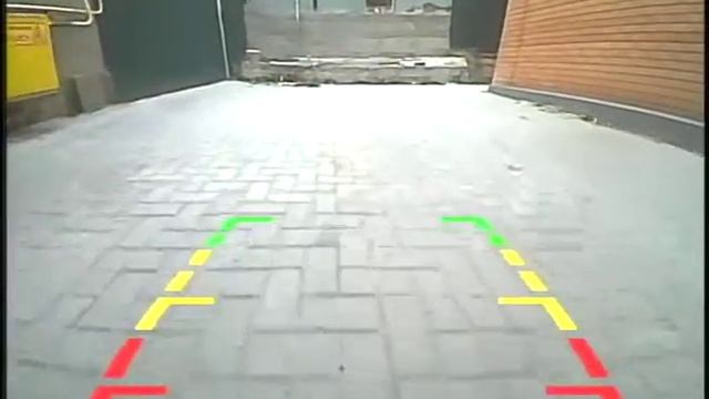 Работа камеры заднего вида AvtoGSM Parking C02 смотреть онлайн