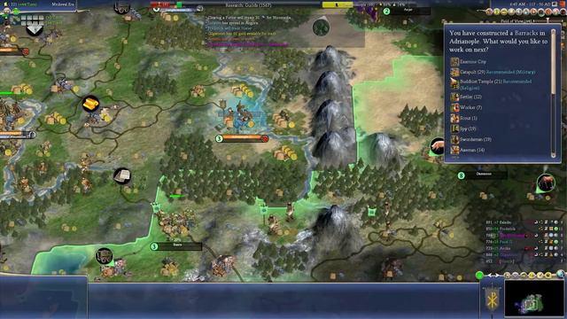 Civ 4 Immortal 67 | Justinian | The Cataphract Rush (Part 1) смотреть онлайн
