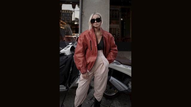 Этой зимой носите брюки бананы нескучных цветов, как у Ануки Арешидзе смотреть онлайн