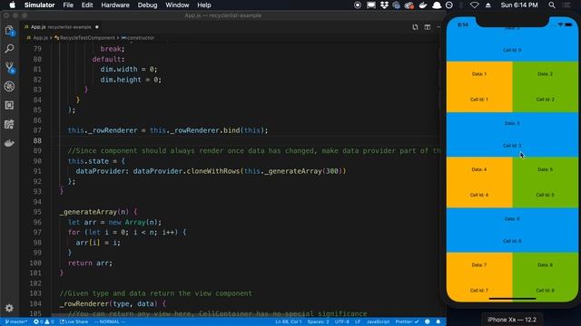 Introduction to RecyclerListView in React Native смотреть онлайн
