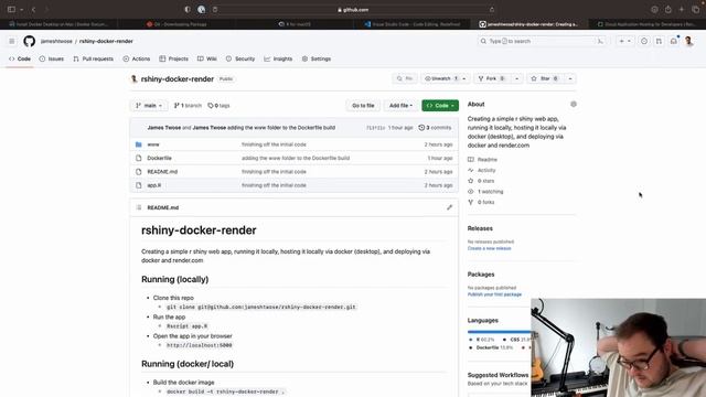 Deploying R Shiny App via Render Tutorial смотреть онлайн