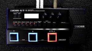 Гитарный процессор Boss GT1 - Все заводские пресеты -  All Factory presets