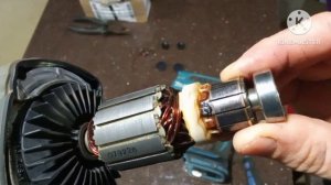 Ремонт аккумуляторного перфоратора макита.mp4