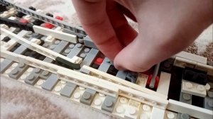 "Лего самоделки" - Самодельные рельсы из LEGO. Обзор.