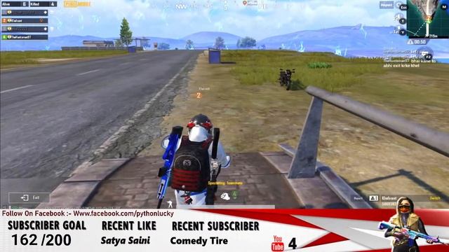 Pubg Season 18 || Python Live #ROAD TO 200 SUBS смотреть онлайн