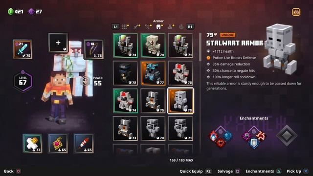 Fix for the glitch, Om Nom Nom trophy guide in Minecraft Dungeons, Quickest way to unlock it. смотреть онлайн