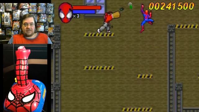 Spider-Man Plug & Play TV Games part 1 - Streets of the City game play смотреть онлайн