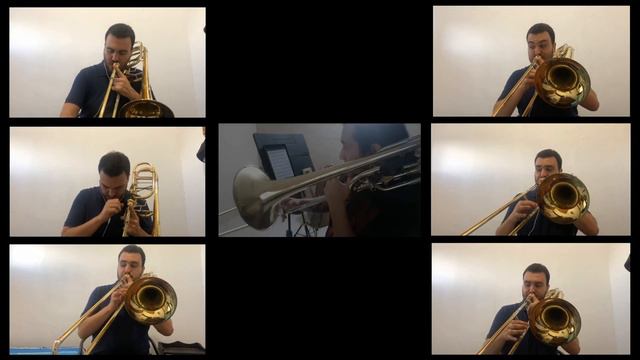 #Oblivion, A.Piazzola on Bass trombone смотреть онлайн