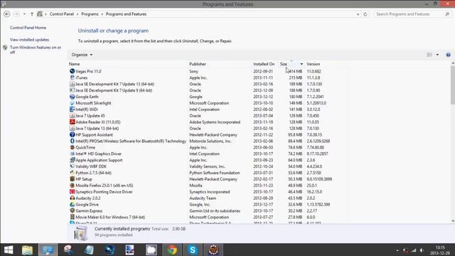 Windows 8: How to Uninstall Programs смотреть онлайн