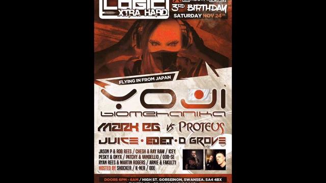 Icey @ Logic Xtra Hard (ft. Yoji Biomehanika, DJ Proteus, Mark EG & more) [24-11-18] смотреть онлайн