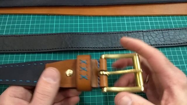 Работа с кожей/ременные заготовки из кожи комбинированного дубления. смотреть онлайн
