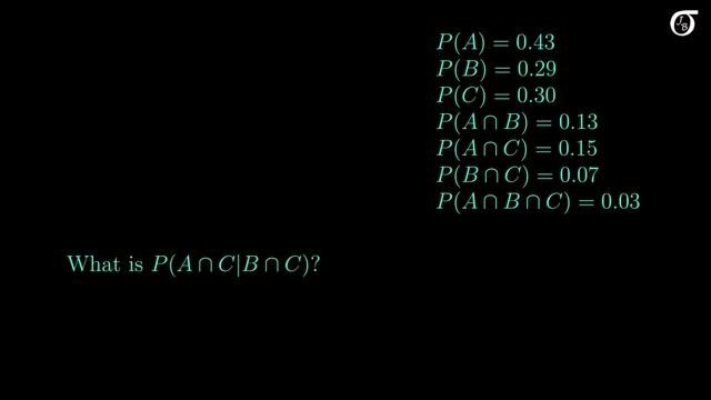 Conditional Probability Example Problems смотреть онлайн