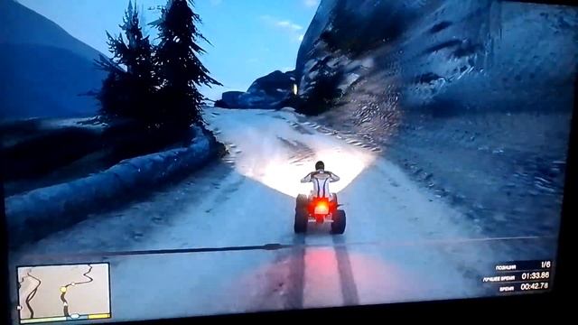Гонка на квадроцикле в Gta 5 смотреть онлайн