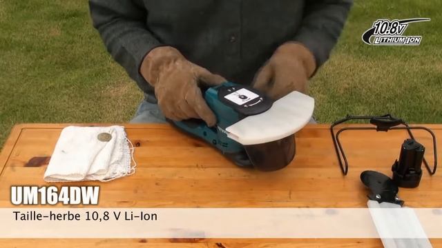 Taille-herbe Li-Ion 10,8 Volts 1,3Ah UM164DW de Makita смотреть онлайн