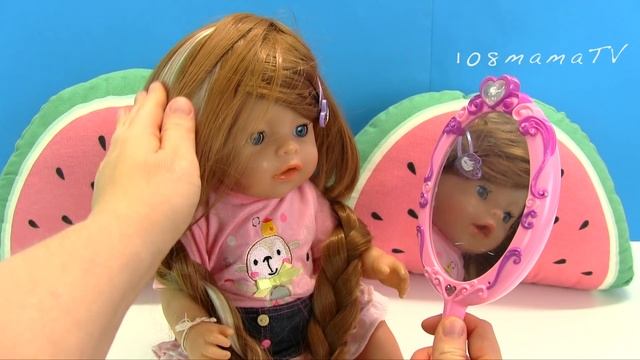 У БЕБИ БОН ВЫРОСЛИ ГУСТЫЕ ВОЛОСЫ! Мультики Как Мама Куклы Миша и Алиса Для детей 108мама тв смотреть онлайн