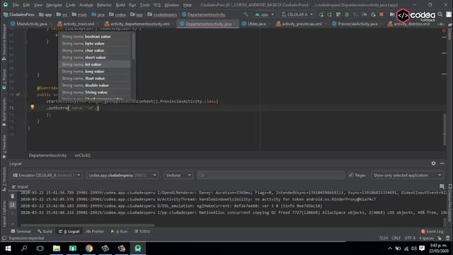 Curso Android desde cero #39 Leer Json en Android Studio App CiudadesPerú смотреть онлайн