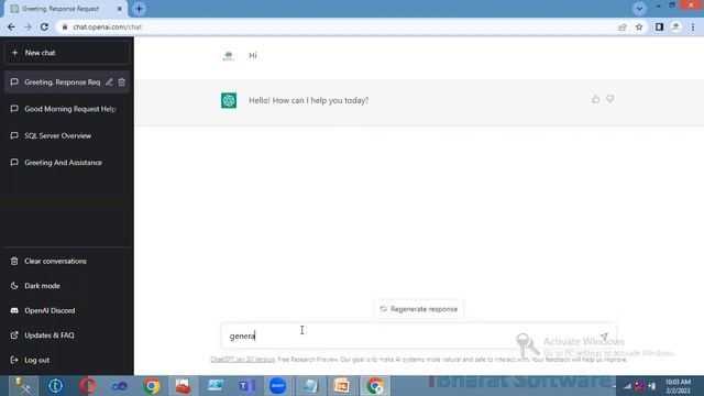 #ibharatsoftware #ibharatsoft DEMO 1: MS SQL Server Script Generation via ChatGPT смотреть онлайн