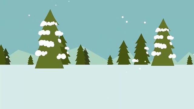 50. Футаж для фона. Анимированный фон. Зимний лес, скачать бесплатно. Футаж для создания видео. смотреть онлайн