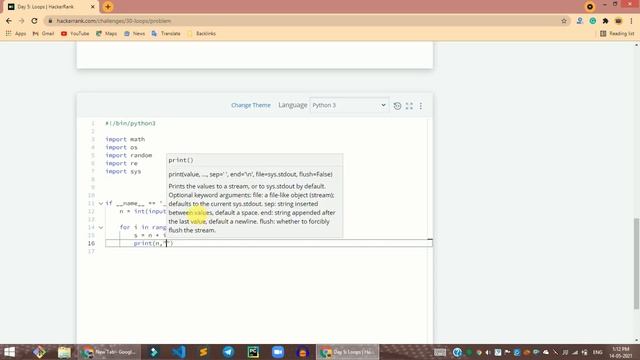 HackerRank Day 5: loops problem solution in Python | 30 Days Of Code solutions | Programmingoneonon смотреть онлайн