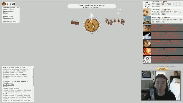 COOKIE CLICKER - The Game! смотреть онлайн