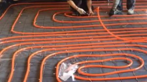 Укладка трубы водяного теплого пола улиткой. Что нужно знать