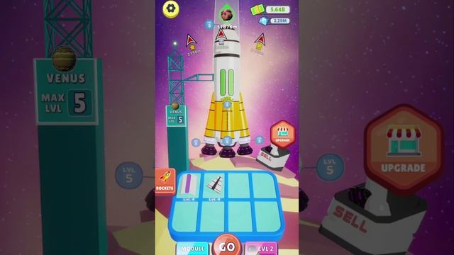 I Upgraded ROCKET to Level 6 in Booster Up Game! смотреть онлайн
