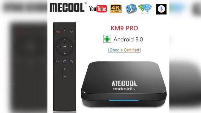 MECOOL KM9 Pro Classic Google Certificated Voice Control Android TV Box смотреть онлайн