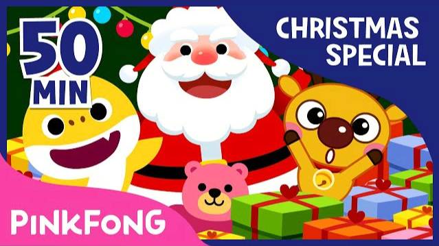 The Best Songs and Stories of Christmas | Christmas Compilation | Pinkfong Songs for Children смотреть онлайн