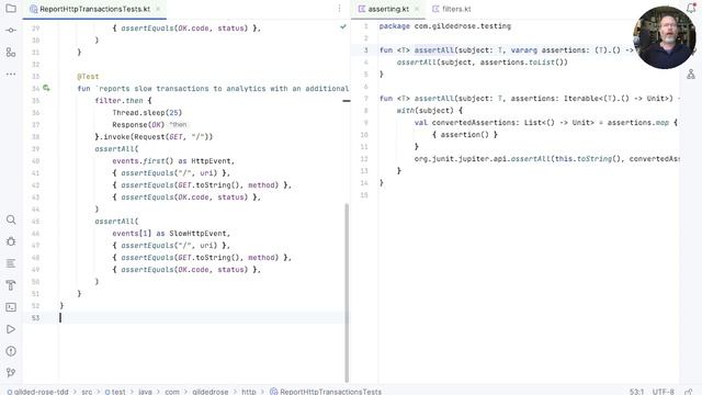 Kotlin assertion libraries - JUnit, Hamkrest and Strikt смотреть онлайн