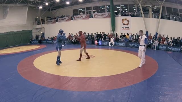 Хабибулаев Алибек (Лангепас) vs Очкин Иван (Тюмень), финал до 74кг. смотреть онлайн