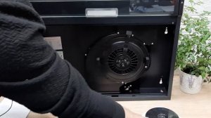 Установка угольного фильтра CATA C2-T600 ВК. Режим рециркуляции вытяжки