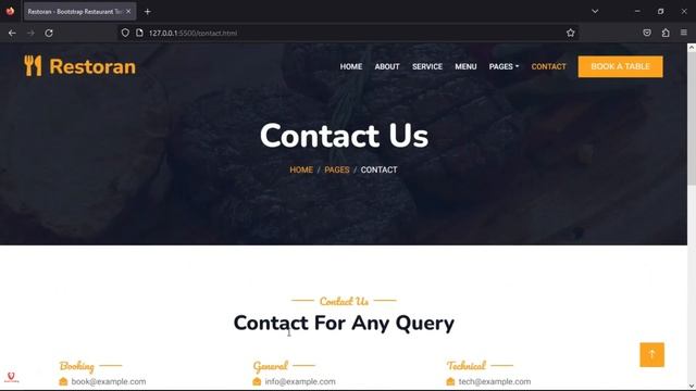 Creating a Stunning Restaurant Website with HTML CSS JavaScript | Step by Step Tutorial смотреть онлайн
