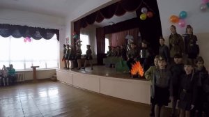 Инсценировка Эх путь дорожка фронтовая