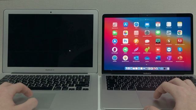 M1 MacBook Air VS OLD MacBook Air 2017 - BIG EVERYDAY TASCKS COMPARISON - You will be surprised... смотреть онлайн