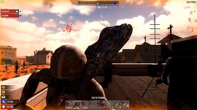 7 Days To Die - Alpha 17 Multi-Player - E3 - Clearing a Dinner WIth Explosive Intent! смотреть онлайн