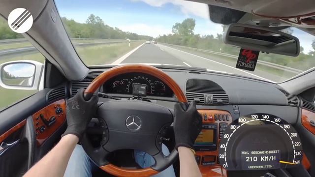 Mercedes CL600 - (V12) - Test Dirive смотреть онлайн