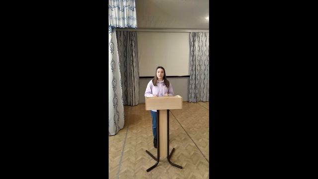 А.С.Пушкин - Клеветникам России (читает Медведева Валерия - гр.24) смотреть онлайн