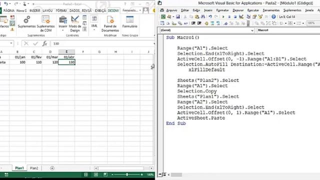 Curso de VBA Completo: Como completar um fluxo com o mês seguinte смотреть онлайн