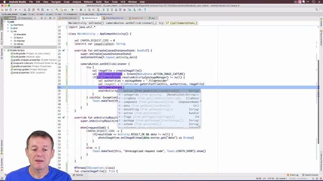 Creating android camera intent app using Kotlin - Displaying scaled bitmap смотреть онлайн