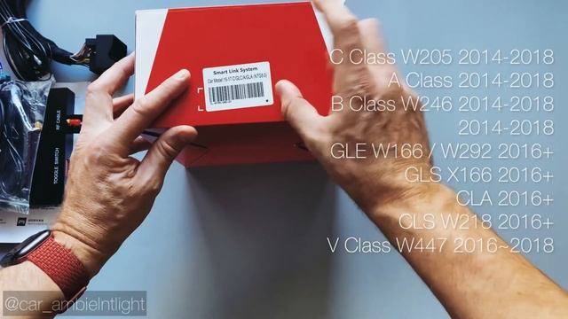 CarPlay модуль для Mercedes с головным устроцством 4.5 и 5.0