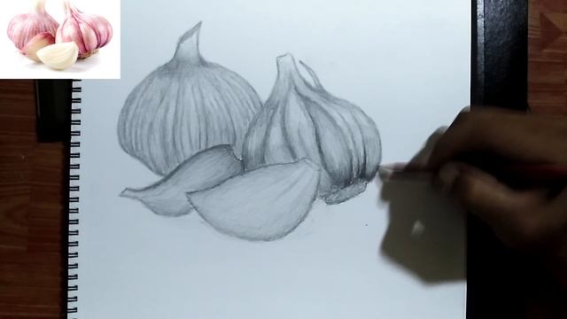 Pencil drawing the garlic смотреть онлайн